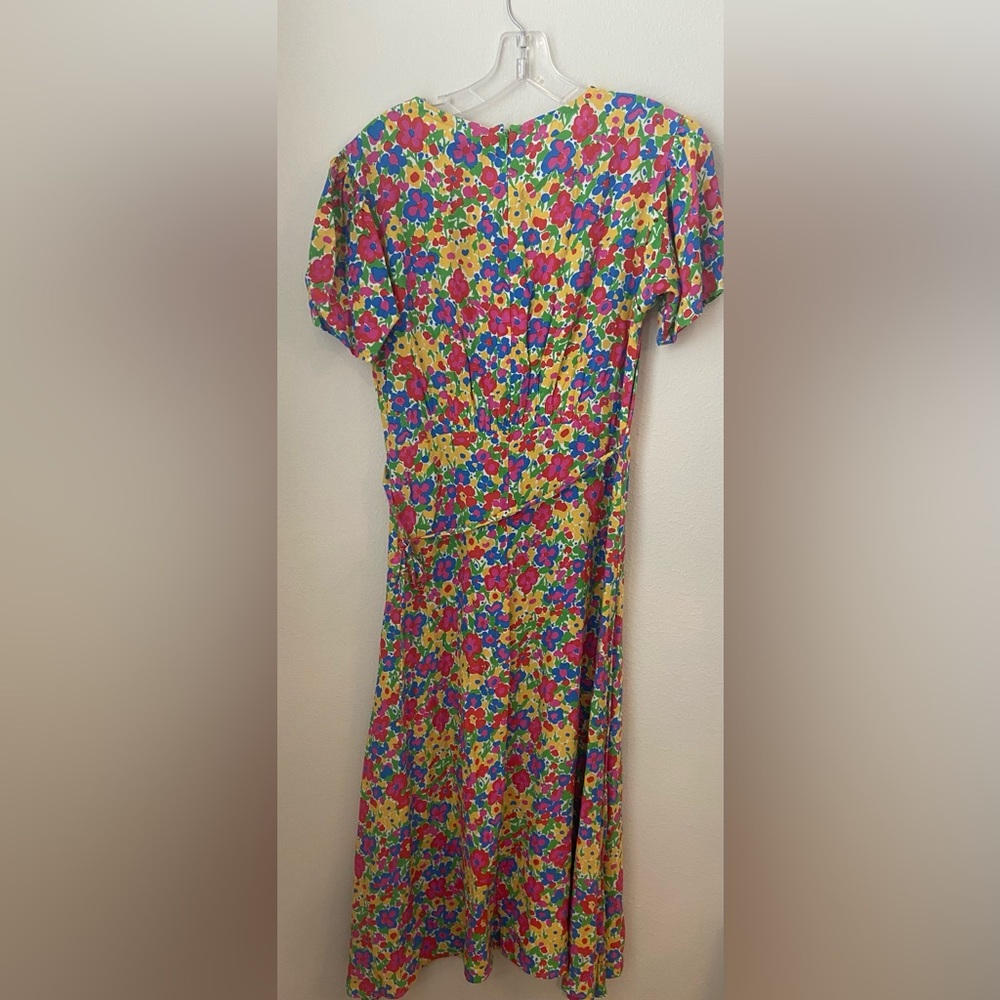 Faithfull the Brand Multicolor Floral Midi Dress - Picture 6 of 12